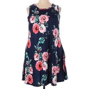 NWT Camisa Floral Sleeveless Dress Size XXL
